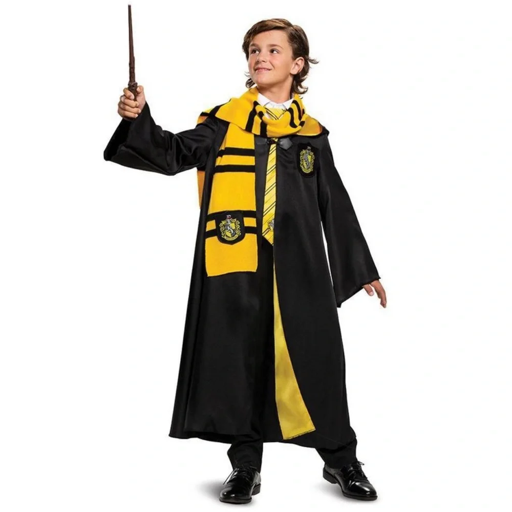 Harry Potter Scarf Wizarding World Hufflepuff Themed Dress Up Costume Accessory